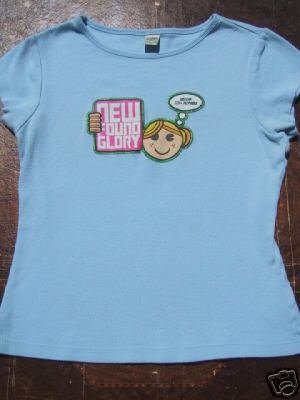 NEW FOUND GLORY kavio GIRL'S M(8-10) TEE TOP SHIRT