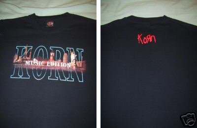 KORN music edition YOUTH size M(10-12) T-SHIRT
