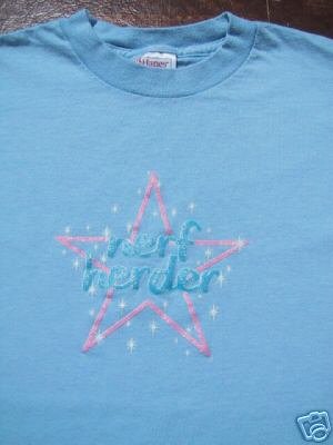 california nerd rockers NERF HERDER youth 10-12 T-SHIRT