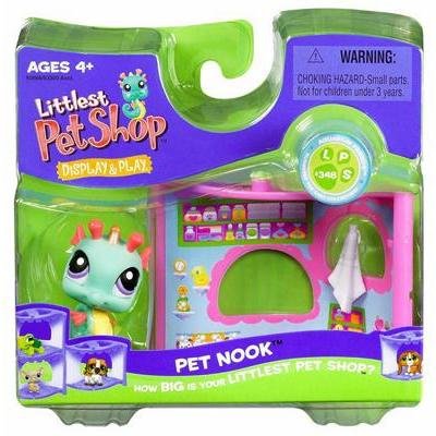 Littlest Pet Shop Seahorse Bathroom Nook Display & Play