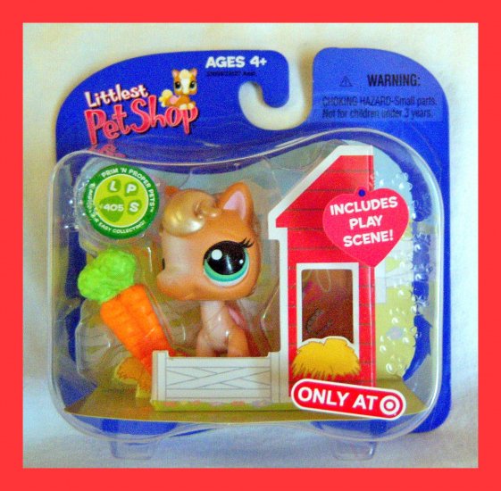 Littlest Pet Shop Target Exclusive Tan Pony #405