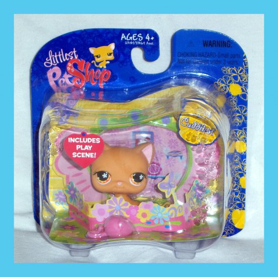 Littlest Pet Shop Target Exclusive Orange Tabby Cat Kitty