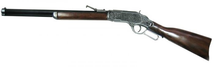 New! - Winchester Rifle Replica With Display Hooks