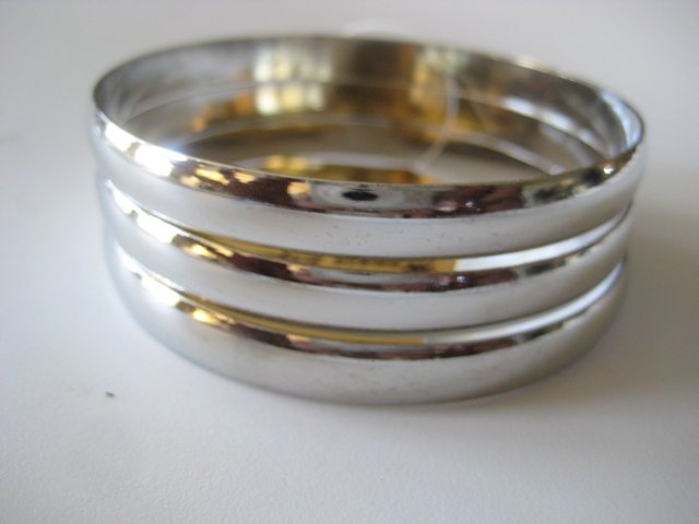 Silver Bangles