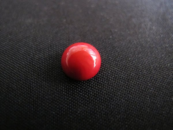 Red Coral Sea Bamboo Coral 10 mm round cabochons for jewellery making-Free shipping