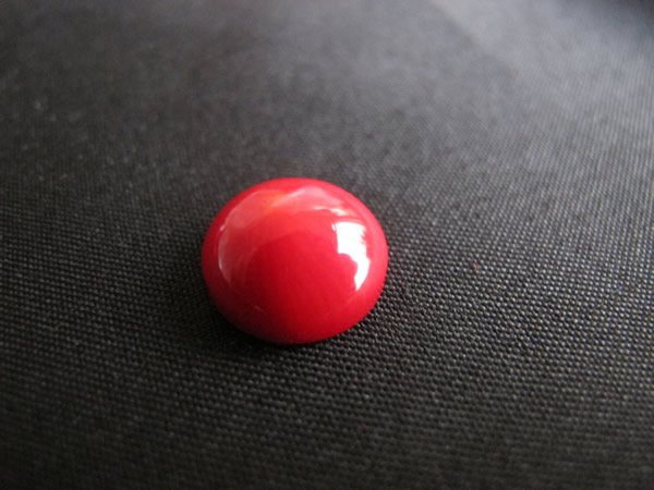 Red Coral Sea Bamboo Coral 12 mm round cabochons for jewellery making-Free shipping
