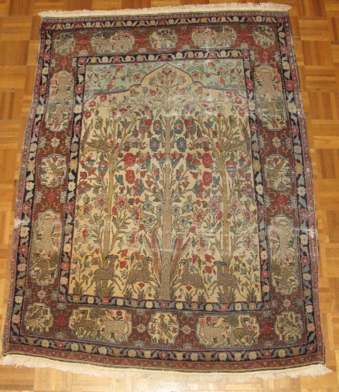 Rare Old Antique Carpet Rug Persian Amritsar Lahore, Must See
