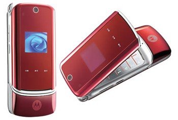 MOTOROLA KRZR K1 RED Unlocked GSM Phone
