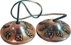 Tibetan Tingsha Bells - Mantra - 3in - meditation - metaphysical