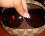 Coach Mimi Tortoise Sunglasses