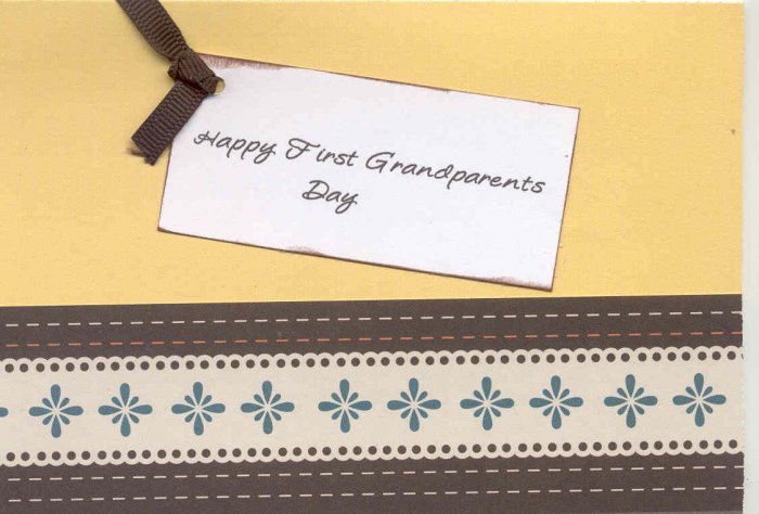 Happy First Grandparents Day