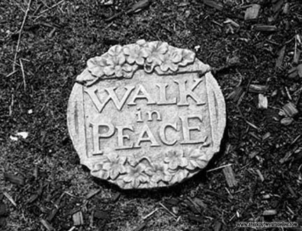 Walk in Peace 11 x 17 Giclee Print