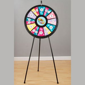 12 to 24-Slot Floor & Table Prize Wheel