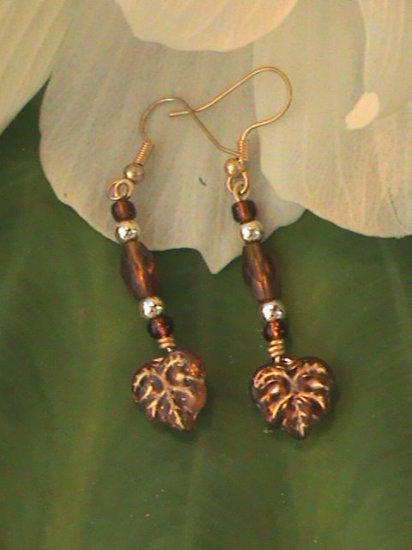 Luster Leaf brown & gold