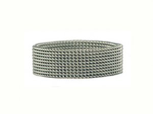 Women's Stainless Steel Mesh Ring