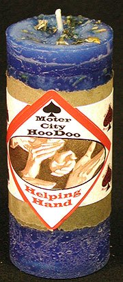 Helping Hand Hoo Doo Candle