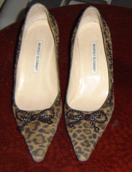 Manolo Blahnik Suede