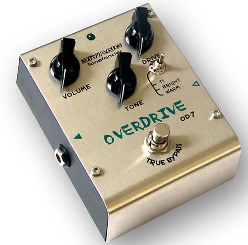 Free Shipping Biyang OD-7Three Modes Tube Tone Overdrive guitar Effect Pedal