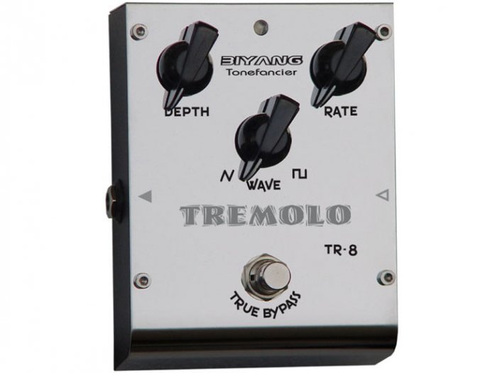 Free Shipping Biyang New TR-8—Tremolo Guitar Effect Pedal