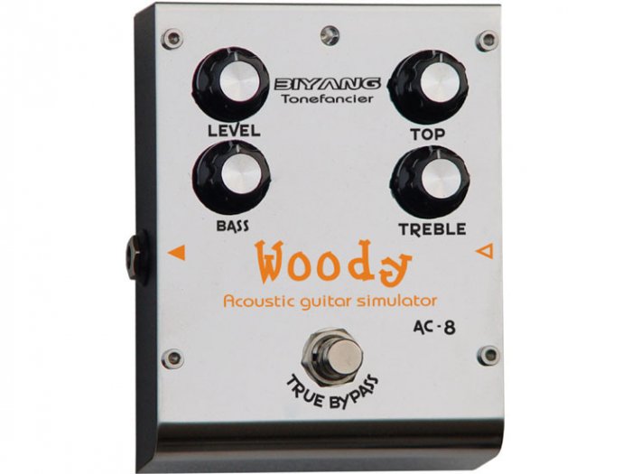 Free Shipping Biyang AC-8—Acoustic guitar simulator effect pedal