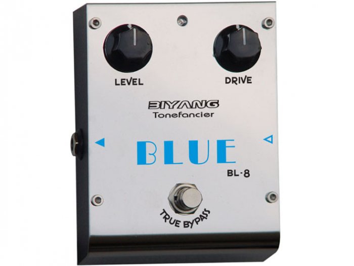 Free Shipping Biyang BL-8—Blue Overdrive Guitar Effect Pedal