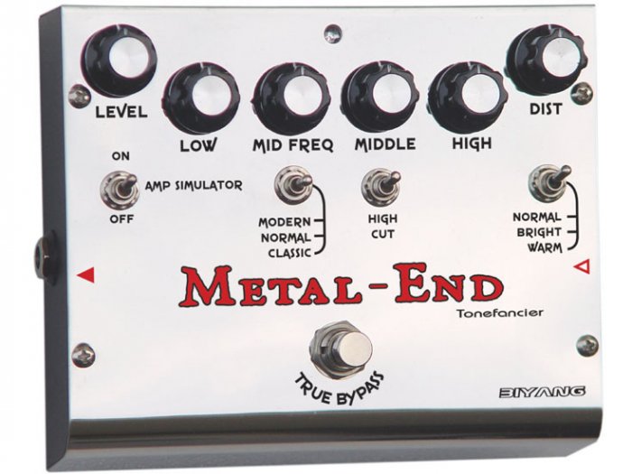 Free Shipping Biyang Metal-End—Metal pedal(King)