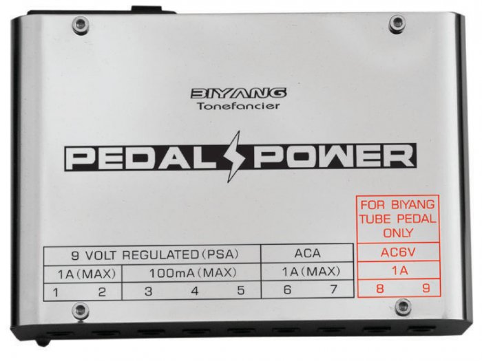 Free Shipping Biyang PEDAL-POWER—Pedal Power Supply