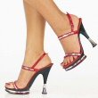 Limelite - Women's Pumps/Shoes with Mirrored Straps & Platform