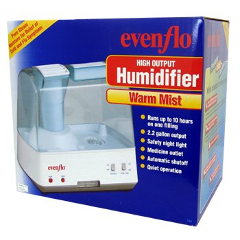 HOLMES EVENFLO WARM MIST HIGH OUTPUT HUMIDIFIER