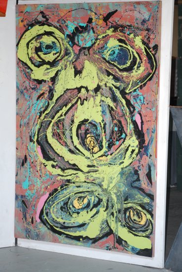 Painting by Joe Rob