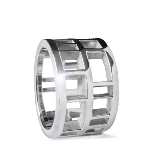 Quadrum - sterling silver ring