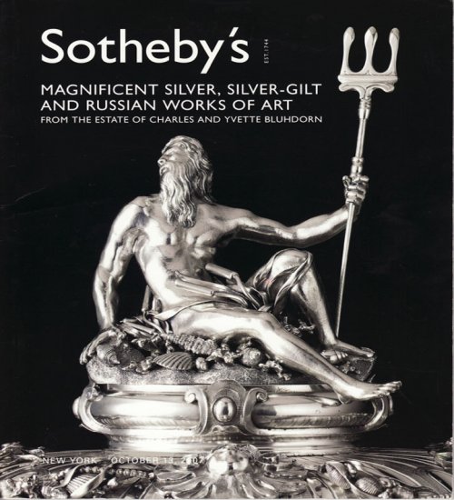 Sotheby's Magnificent Silver Silver-Gilt and Russian Works of Art Auction Catalog October 2007