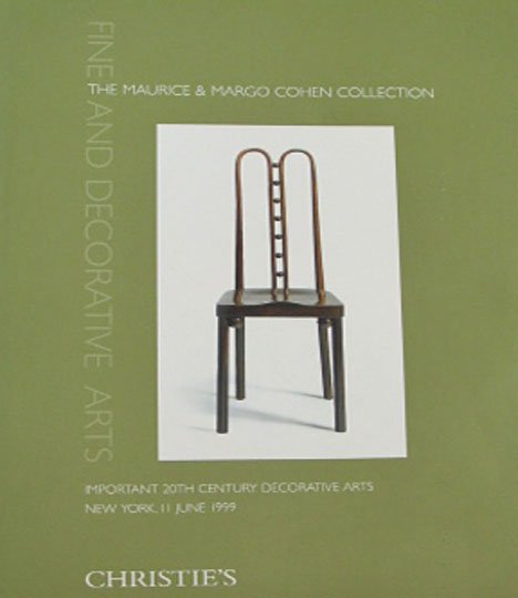 Christie's Maurice and Margo Cohen Collection Fine and Decorative Arts Auction Catalog New York 1999