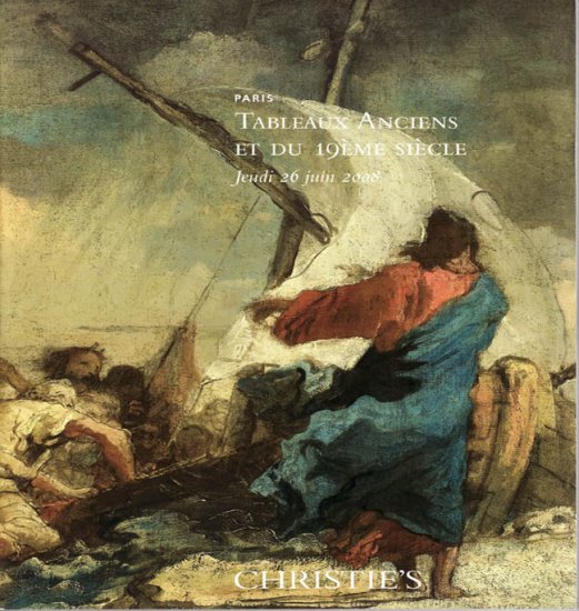 Christie's Old Master Paintings from the 19th Century Auction Catalog Private Collections Paris 2008