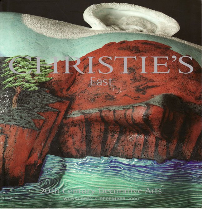 Christies East 20th Century Decorative Arts Auction Catalog Stickley Tiffany Studios December 2000