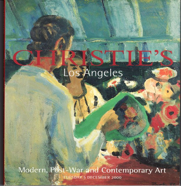 Christies Modern, Post-War and Contemporary Art Auction Catalog Hirst Calder December 2000