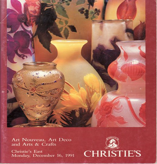 Christie's Art Nouveau Art Deco and Arts & Crafts Auction Catalog December 1991