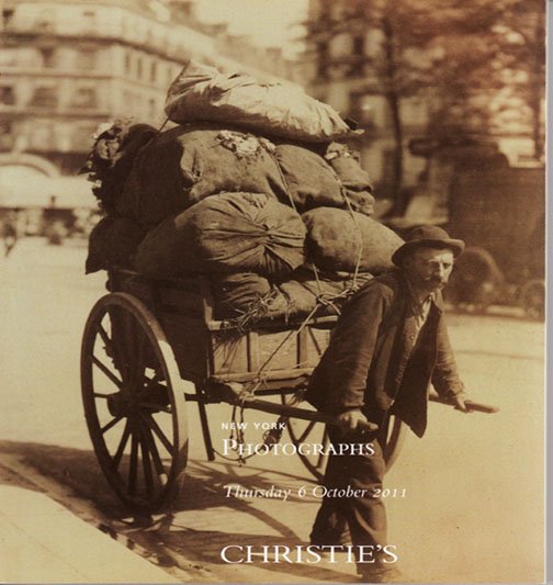 Christies Photographs Penn Horst Atget Mann Catalog Private Collection Photos New York 2011