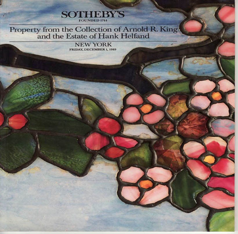 Sotheby's Property from the Collection of Arnold R. King Auction Catalog December 1989
