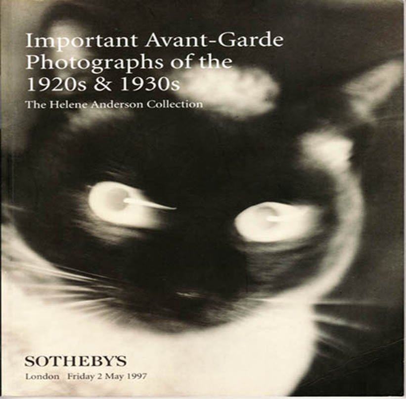 Sotheby's Important Avant-Garde Photographs of the 1920s and 1930s Auction Catalog May 1997