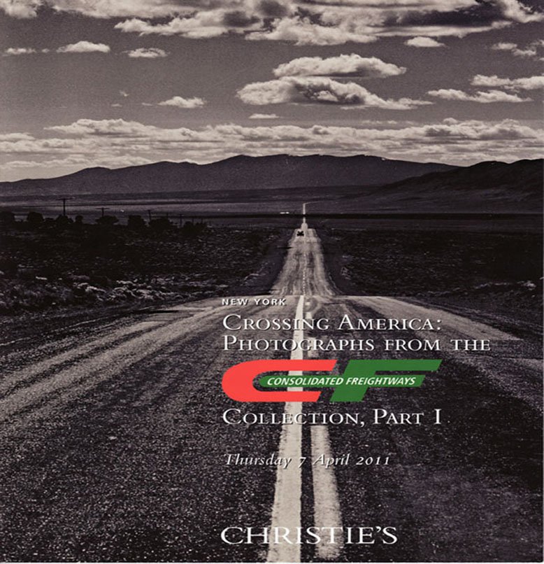 Christie's Crossing America Photographs Collection Part 1 Auction Catalog 2011