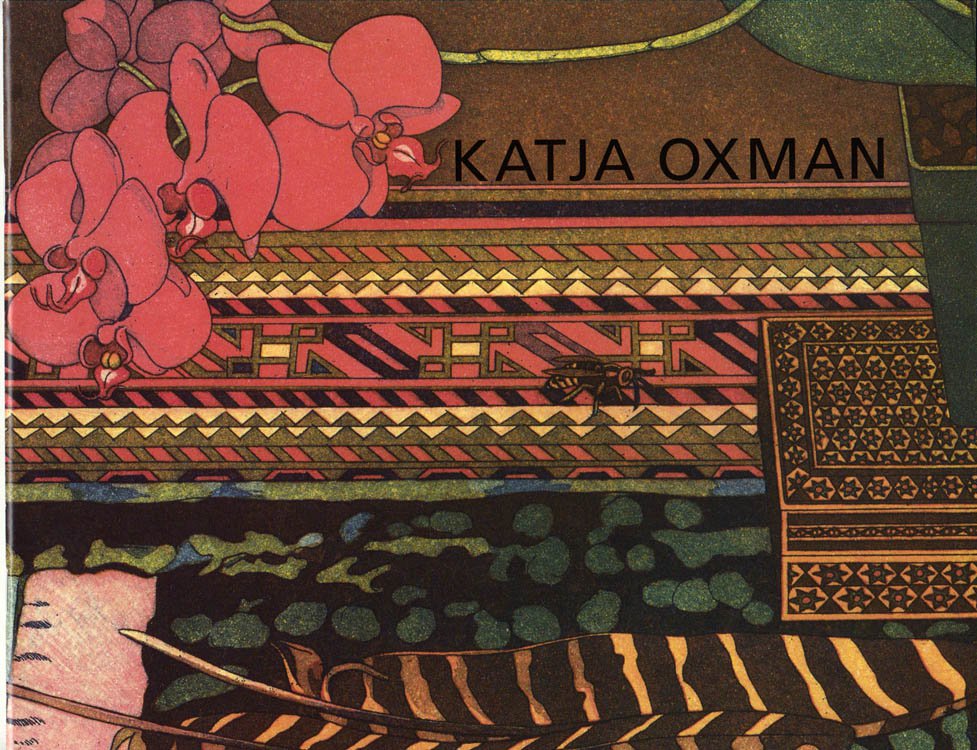 Katja Oxman Aquatints Softcover catalog Printmaking Visual Art 2000