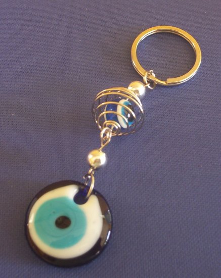 EVIL EYE KEY CHAIN MADE IN GREECE