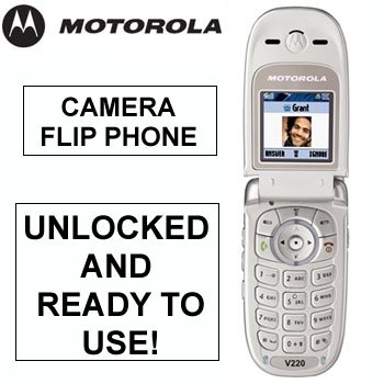 MOTOROLA® TRI-BAND GSM MOBILE PHONE
