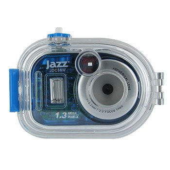 JAZZ® 1.3MP WATERPROOF 3 IN 1 UNDERWATER DIGITAL CAMERA