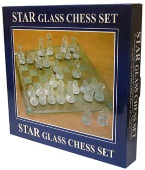 STAR GLASS CHESS SET
