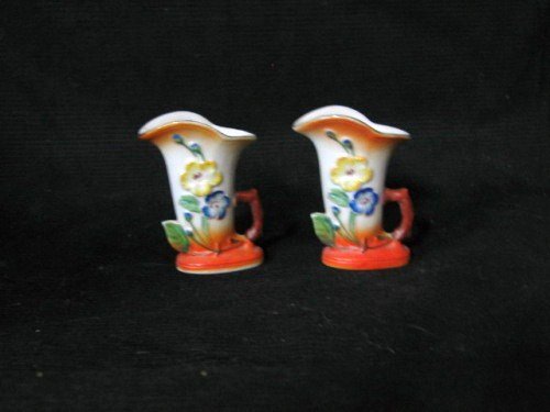 Occupied Japan Small Cornucopia Set