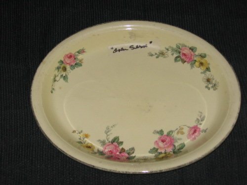Oven Serve Platter Armand pattern by Homer Laughlin Co