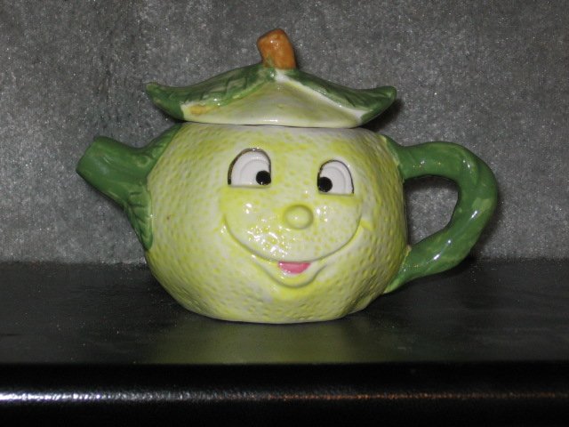 Comical Lemon Head Teapot