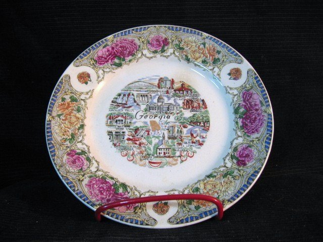 Georgia Souvenir Plate